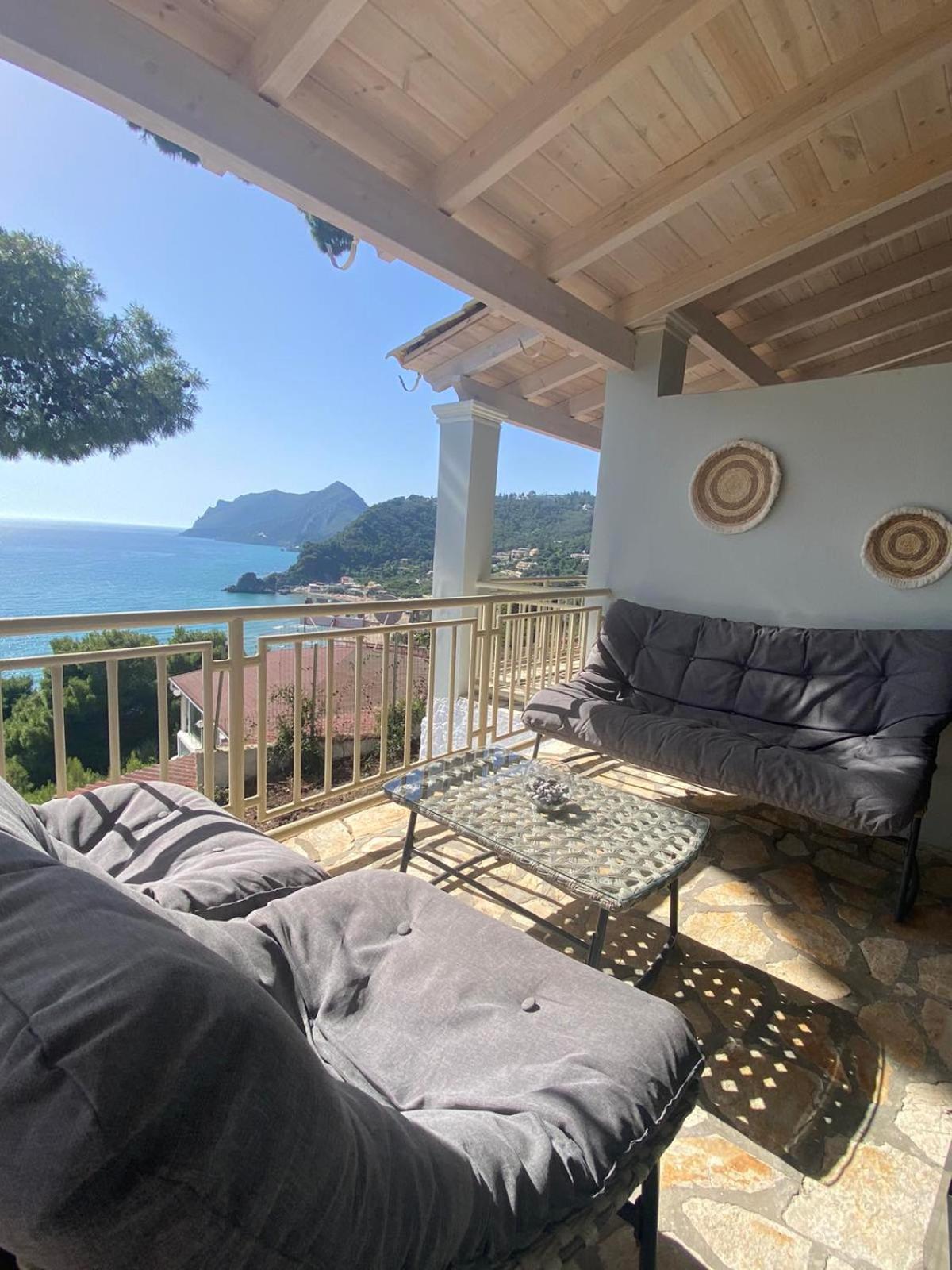 Vicky'S Panoramic View Apartments Pelekas Bagian luar foto