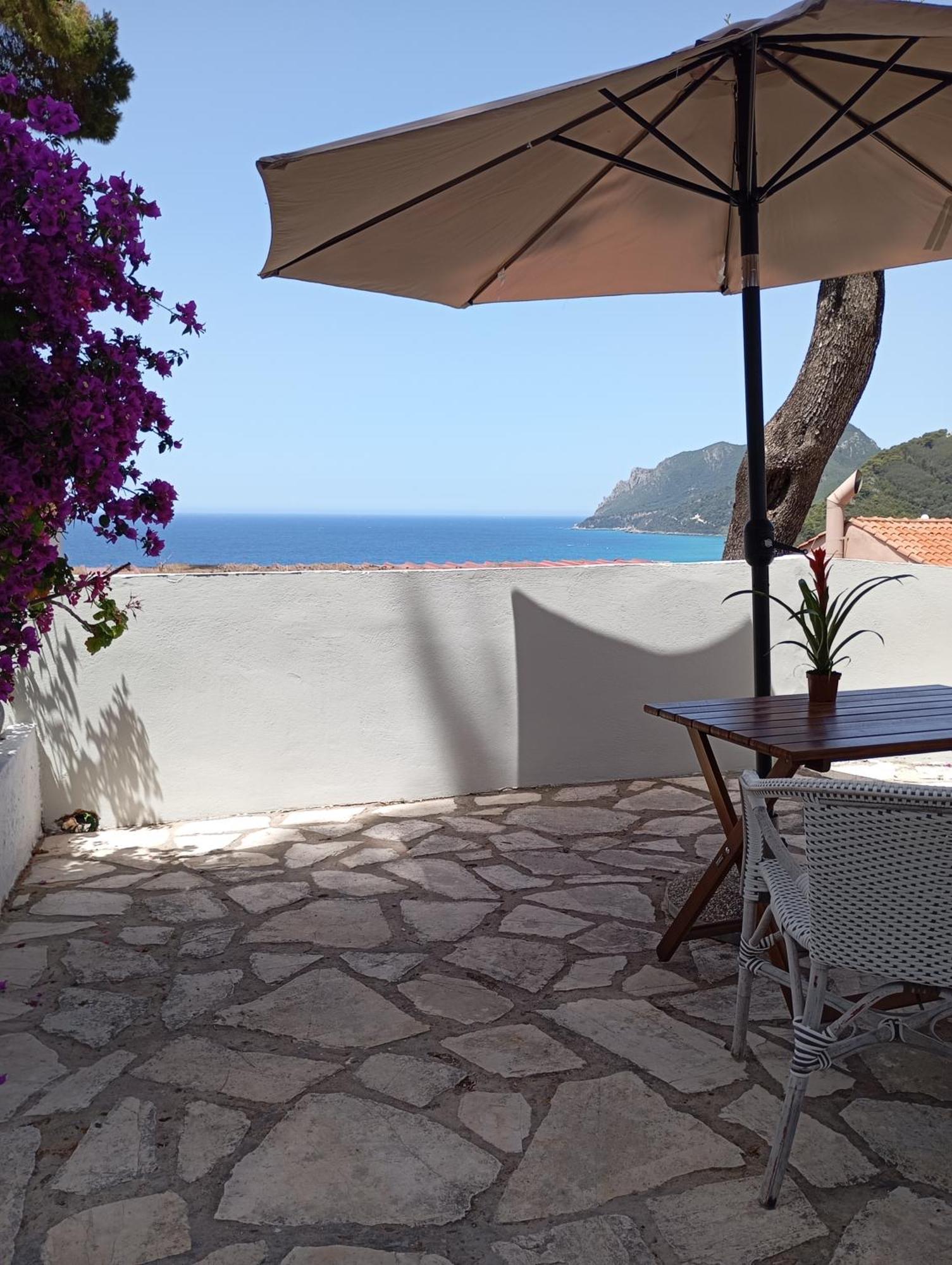 Vicky'S Panoramic View Apartments Pelekas Bagian luar foto